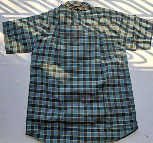 Vintage Plaid Short Sleeve Shirt (5-7 Years)
