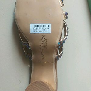 37 size Catwalk platform heels Partywear