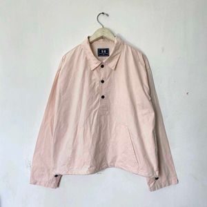 Salmon Pink Pullover Shirt