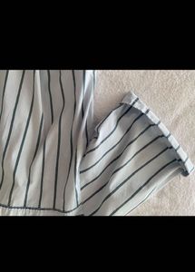 FREE Delivery ZARA Oversize cropped Shirt