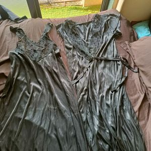 Night Dress with Robe