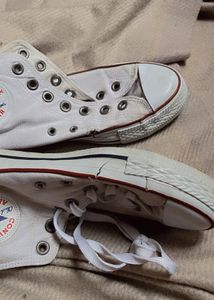 White Converse All Stars