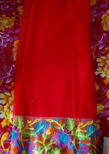 Thread Work Saree