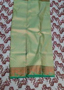 Elegant Green Saree