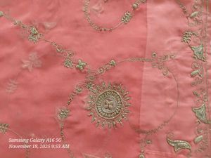 Elegant Embroidered Saree