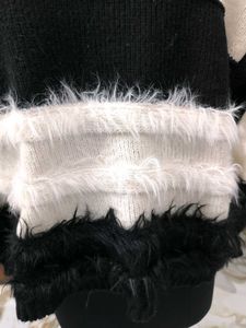 🔥Striped Fuzzy Sweater