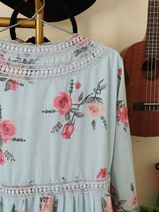 Floral Print Tiered Dress