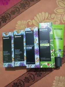 Quench Botanics Face Moisturizer And Cleanser