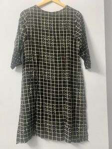 Max Classy Black Kurta