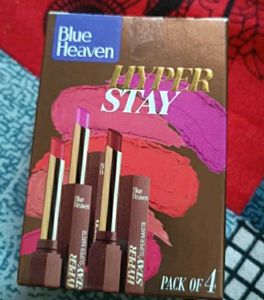 Blue Heaven Matte Lipisticks Combo Pack Of 4