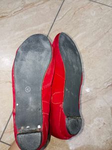 Red Suede Ankle Boots