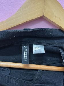 Black Straight Leg Jeans