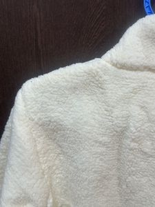 Cream Fleece Jacket