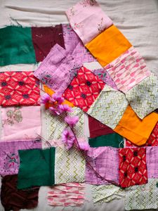 Fabric Scrap Cloth Piece