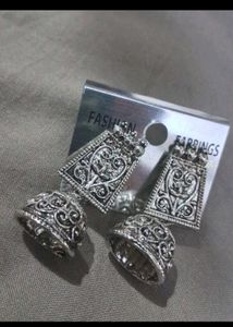 Combo Of 4 Oxidized Earring
