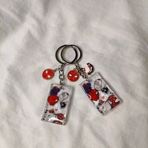 2 Couple Keychains