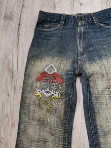 Ma1694 Snow bull bootcut jeans waist 28 inches