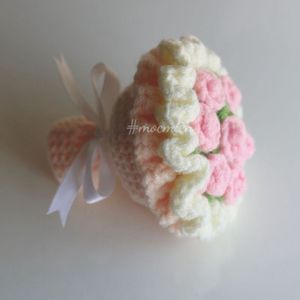 Mini Crochet Bouquet Keychain 💐