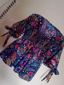 A Beautiful Printed Floral Top