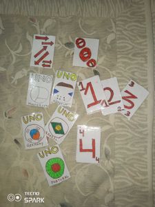 UNO. FLAG CARDS.