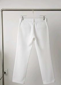 Wide Leg White Pants