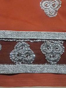 Elegant Embroidered Saree