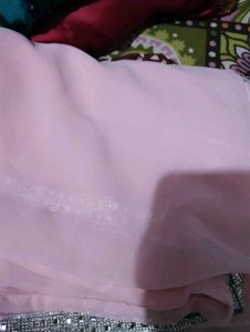 Elegant Pink Saree