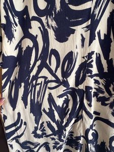 Abstract Print Dress