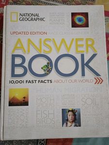 Answer Book (With 10,001 fast facts about world)
