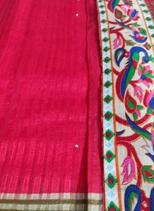 Most Premium Modern Rare Woven Silk Saree