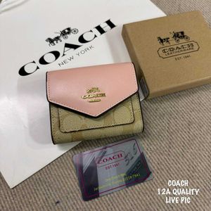 COACH MINI PREMIUM FLAP TYPE WALLET WD BOX