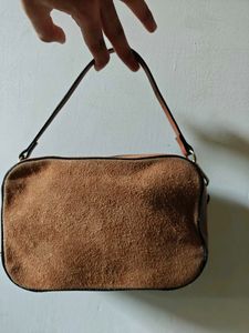 Structured Mini Leather Bag
