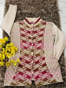 Patterned Cardigan