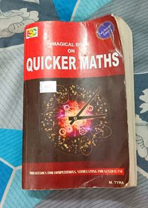 Quicker Mathematics Book