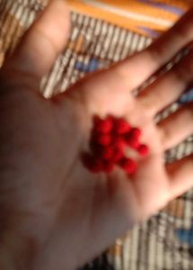Mini Red Beads