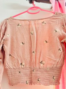 Floral Print Long Sleeve Top