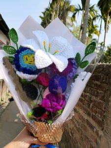 Crochet Multiple Flower 🌺🌹 Bouquet 💐✨