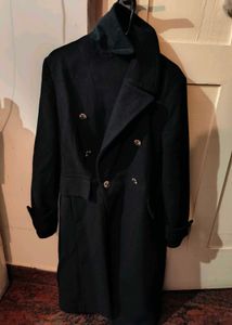 Elegant Black Overcoat
