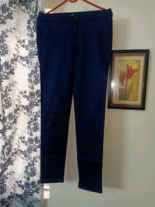 Women&#39;s MAX Navy Blue Trouser