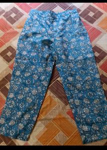 A line kurti pant dupatta set