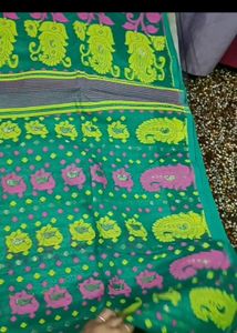 Absolutely New Cotton Jamdani Saree