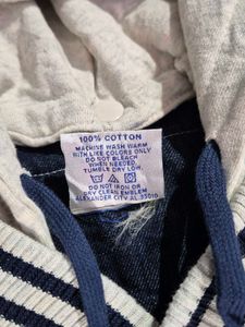 Russell Athletic Heavy Denim Bomber + Hoddie