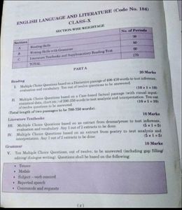 Class 10th English Golden For Session 2023-24