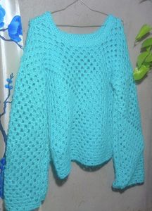 Crochet Messh Cardigan