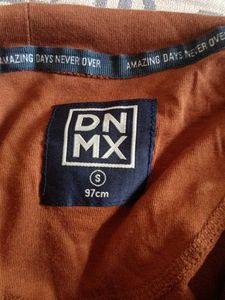 Brown T-Shirt with Hood