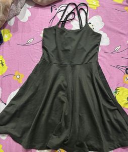 Cute Olive Green Dress