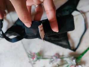 Black Lace Bralette bra