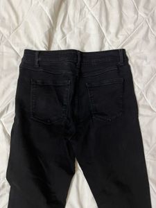 Black faded Bootcut Jeans