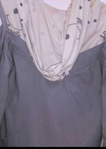 Cute Smile Print Hoodie Top