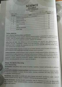 CBSE Sample Question Papers Science Classs 10